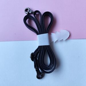 3/$20💗Black adjustable faux leather replacement shoulder strap